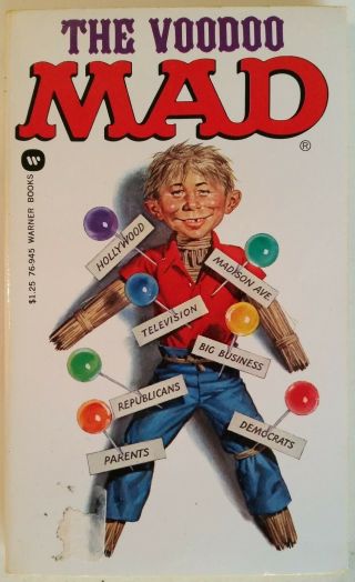 Vintage Mad Paperback - The Voodoo Mad 14