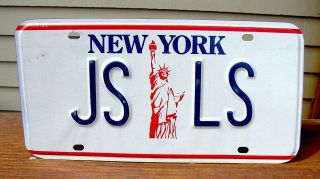 York Statue Of Liberty License Plate (3,  Plates) Js Ls