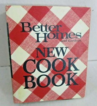 Vintage Better Homes And Gardens Cookbook 1968 Meredith Press 5 Ring Binder
