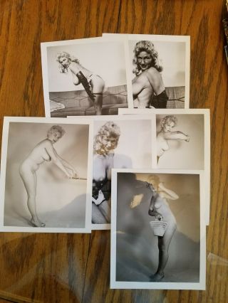 Vintage Nude/risque Black And White Photos