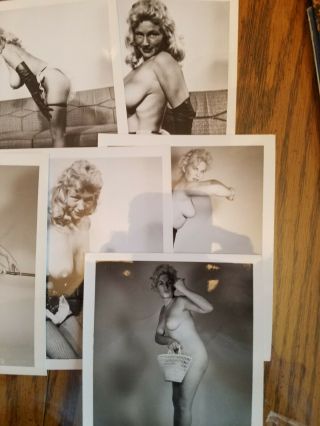 Vintage Nude/Risque Black and white photos 3