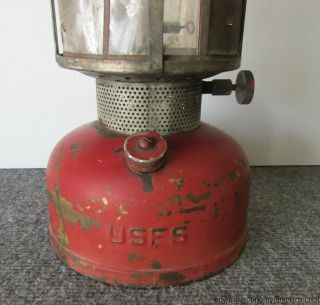 Vintage USFS AGM / Coleman Lantern Embossed Fount 2