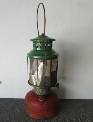 Vintage USFS AGM / Coleman Lantern Embossed Fount 3