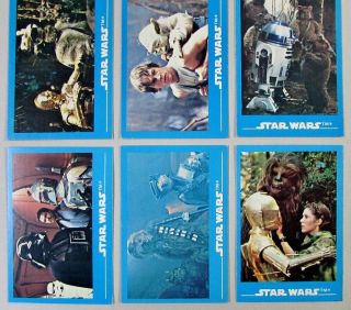 1984 ROTJ TRADING CARDS vintage Star Wars Kellogg ' s C - 3PO Cereal Premium sticker 3