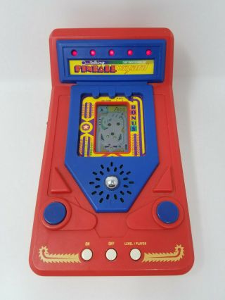 Vtech Talking Pinball Wizard Vintage 1988 Handheld Tabletop Video Game -