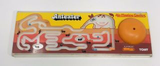 Tomy Anteater Air Mazing Games Vintage Plastic Hand Held Game Vintage 1970s
