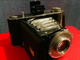 Vintage Rolfix Franka Folding Camera Schnieder - Kreuznach Radionar