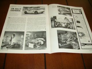 1961 Jim Hall Chaparral Race Car Article