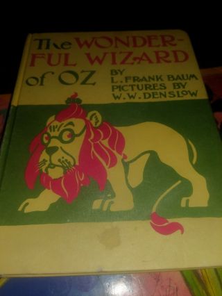 The Wonderful Wizard Of Oz By L.  Frank Baum Pictures W.  W.  Denslow 1987