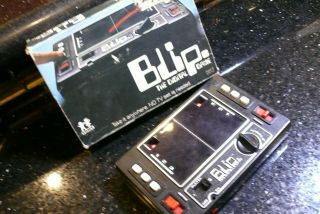 Tomy Blip Vintage Electronic Arcade Tabletop Handheld Game