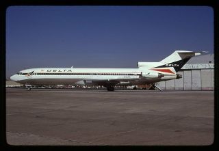 Delta Boeing 727 - 200 N1639 35mm Kodachrome Aircraft Slide