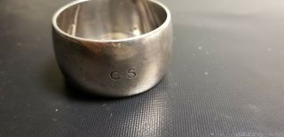 Vintage Tiffany And Co Sterling Silver Napkkin Ring