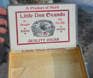 Little Don Ovondo 5 Cents Cigar Hand Made,  Cigar Box Minn
