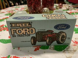 Ertl Ford 8n Tractor,  Vintage 843 Die Cast Metal 1:16 Scale Toy,  Made In Usa Nos