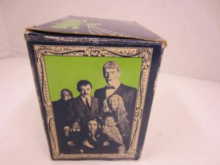 Vintage 1965 Poynter Products The Addams Family THE THING Bank w/Original Box 2