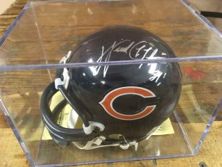 Walter Payton Signed Autograph Chicago Bears Authentic Mini Helmet With