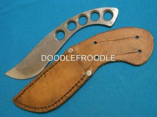 Vintage Custom Hunting Skinning Survival Knife Knives Caping Flayer Fleshing Old