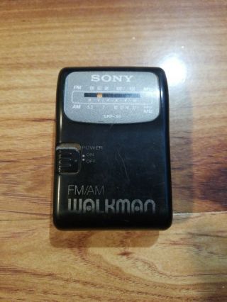 Vintage Sony Srf - 39 Fm/am Walkman Radio Great