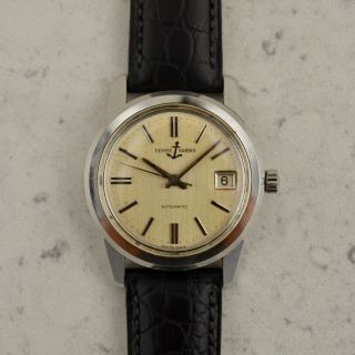 C.  1960s Vintage Ulysse Nardin Automatic Divers Wristwatch Ref.  10923 - 2 In Steel