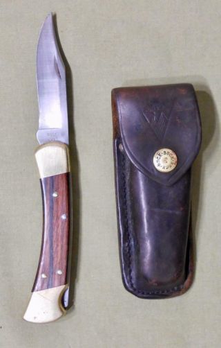 Vintage Buck 110 Pocket Knife Sheath All Buck Usa Folding Pocket Knife