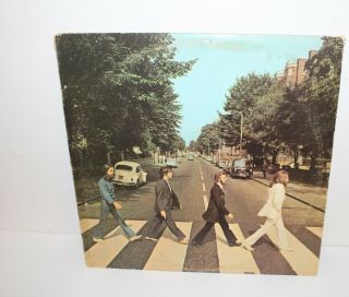 The Beatles Abbey Road Lp Vintage Vinyl Record Album So - 383 Apple
