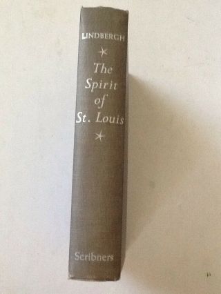 Charles A Lindbergh 1953 Ed 1st Printing The Spirit of St.  Louis 2