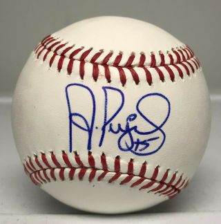 Albert Pujols Single Signed Baseball Autographed Auto Jsa Loa Cardinals Angels