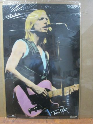 Vintage Tom Petty Poster American Singer Songwriter 1990 13003
