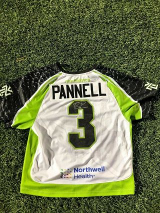 Rob Pannell Autographed Game - Worn Jersey