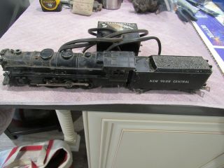 Vintage Lionel No.  333 Engine And York Central Coal Car And Transformer