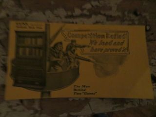 Vintage Advertising Brochure Gunn Furniture Bookcase Book Case Desk