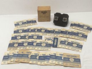 Vtg 37 View - Master Reels & Viewer Space Cadet Sam Sawyer Roy Rogers Autry,  Books