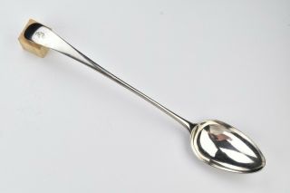 Peter & Ann Bateman English Sterling Silver Stuffing Spoon 18th Century London