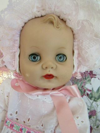 17 " Vintage 1958 Affectionately Peanut Baby Doll By Cameo