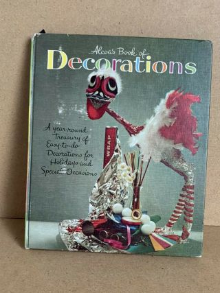 Vintage Alcoa’s Book Of Decorating For The Holidays Crafting Book Aluminum Foil
