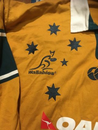 Vintage Australia Wallabies Rugby Jersey Canterbury 3