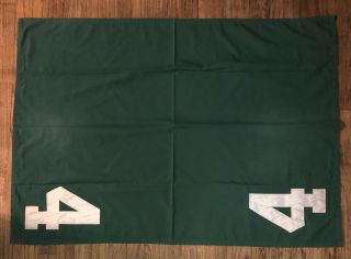 Retired Saddle Cloth Thoroughbred Racing Horse Cloth Churchill Downs Green / Whi