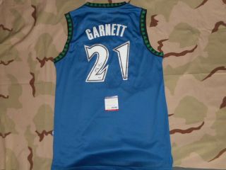 Kevin Garnett Signed Autographed Jersey Minnesota Timberwolves Psa/dna Cert