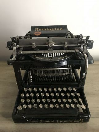Antique Remington Standard No.  9 Typewriter