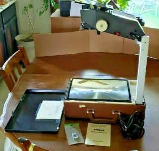 Vintage Apollo Visual Overhead Projector - Briefcase