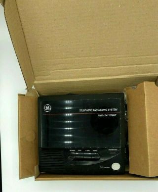 Vintage GE General Electric Answering System Dual Cassette 2 - 9862 Box 3