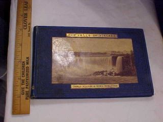 Antique Hard Back Book - - The Falls Of Niagara By Thomas Nelson,  York