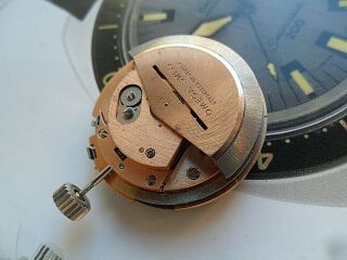 Vintage 1971 Men ' s Omega Memomatic Alarm Automatic Watch Movement & Dial,  Hands 3