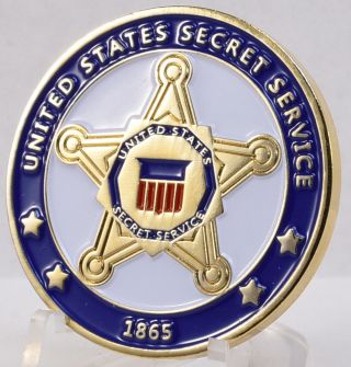 Vintage Secret Service Agent Challenge Coin KISS MY ASS Club KMA Official Member 2