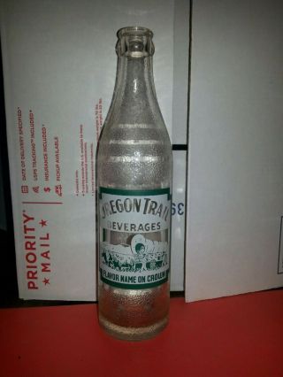 Oregon Trail Vintage Acl Soda Bottle
