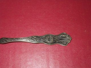 Antique Emerson & Brantingham Farm machinery souvenir spoon,  John Deere,  Case,  IH 3
