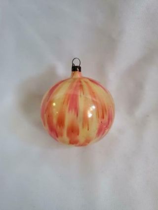 Antique Vintage Mercury Glass German End Of The Day Christmas Ornament - Germany