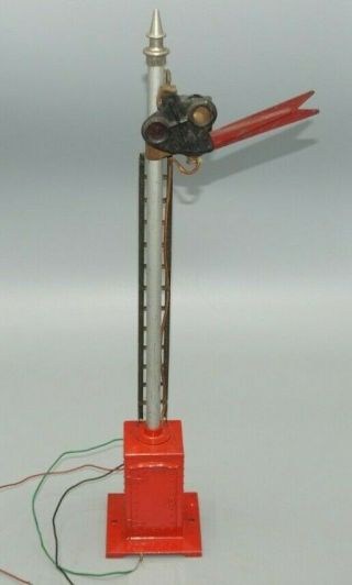 Vintage Lionel Prewar Standard Gauge No.  80 Electrically Controlled Semaphore