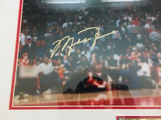 Michael Jordan Signed Autograph Facsimile Upper Deck 23KT Gold UDA 2