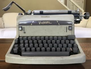 Vintage R.  C.  Allen Visomatic Typewriter Old Antique Vtg Business Machine Keys